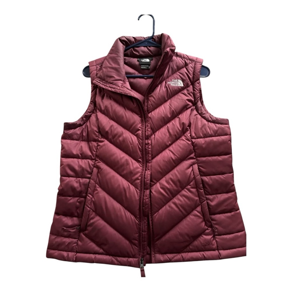 The North Face Red Quilted Puffer Vest